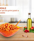Insalatiera PICASSO 30 cm con Posate – Eleganza e Praticità in Resina SAN