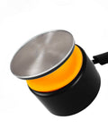 Friggitrice Vulcano Con Cestello E Coperchio In Vetro 24cm