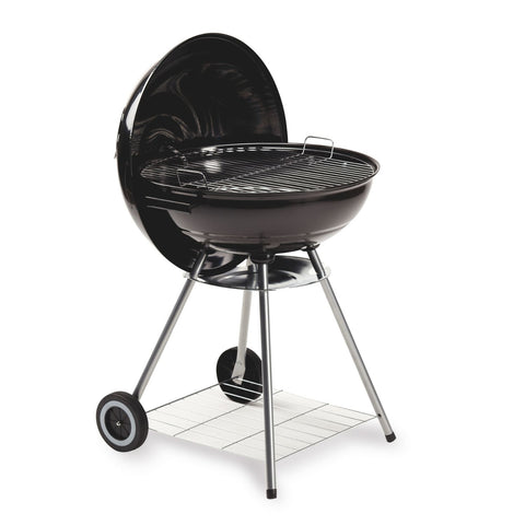 Μπάρμπεκιου BBQ Freetime 45cm από μαύρο χάλυβα με ρόδες