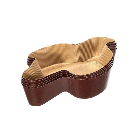 Σετ 5 χάρτινες φόρμες για Colomba 750g