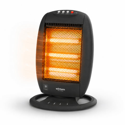 Αλογόνου Σόμπα Tuck 1200W – 3 Στοιχεία και Αυτόματη Περιστροφή