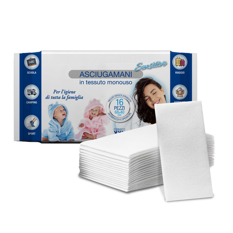 Μίας χρήσης πετσέτες 68x40 cm – TNT XXL 16 / 576 τεμ. για καθημερινή υγιεινή
