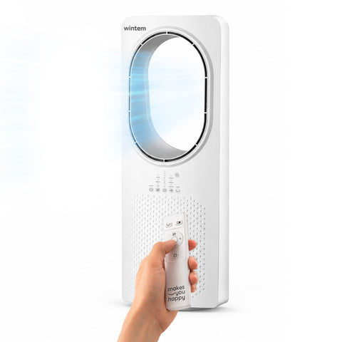 Ανεμιστήρας χωρίς πτερύγια 50W, συμπαγής, με τηλεχειριστήριο και αυτόματη απενεργοποίηση