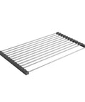 Scolapiatti Arrotolabile in Acciaio Inox 43x35 cm – Resistente e Antiscivolo