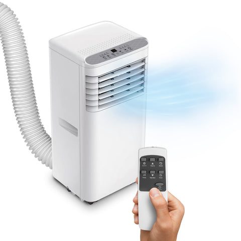 Φορητό κλιματιστικό 9000 Btu 3 σε 1, αφυγραντήρας με χρονοδιακόπτη και τηλεχειριστήριο