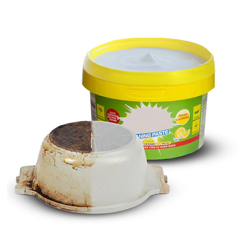 Πάστα καθαρισμού πολλαπλών χρήσεων με λεμόνι 350ml – απολιπαίνει και γυαλίζει χωρίς να χαράζει