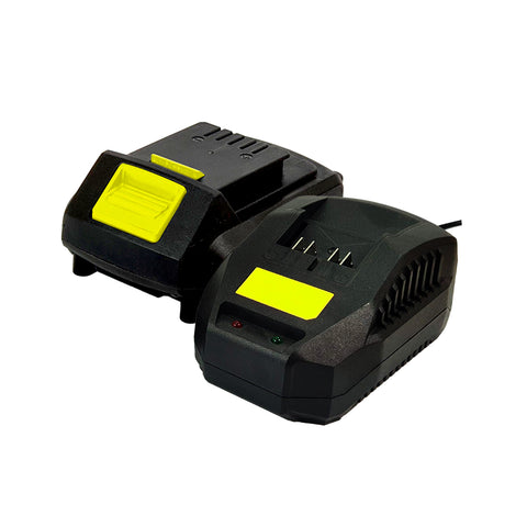Σετ μπαταρίας 2,0 Ah και φορτιστή 4 LED 450w