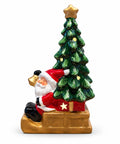 saint joy statuina natalizia in ceramica luminosa 26 cm con led 10 soggetti ean 8056819081961