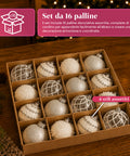 saint joy palline di natale set 16 pezzi assortiti a6 cm oro o argento ean 8050043128249