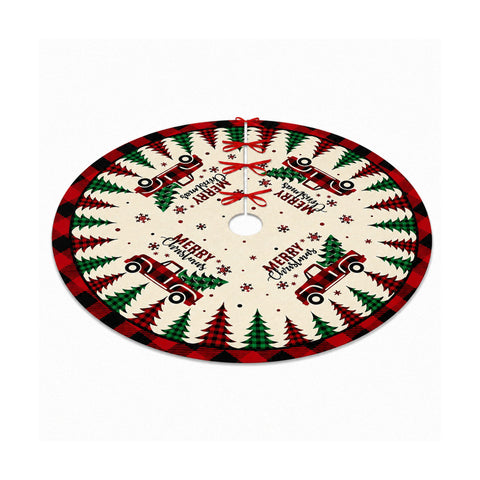 saint joy copri base albero di natale a120 cm in peluche 4 fantasie ean 8050043128331