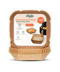 avilia home set 100 pz carta forno per friggitrice ad aria impermeabile e resistente al calore ean 8056819053265