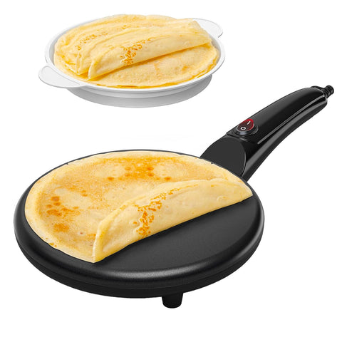 Αντικολλητικό τηγάνι για κρέπες με λαβή 20cm 700w