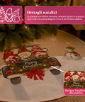 saint joy copri base albero di natale a120 cm in peluche 4 fantasie ean 8050043128331