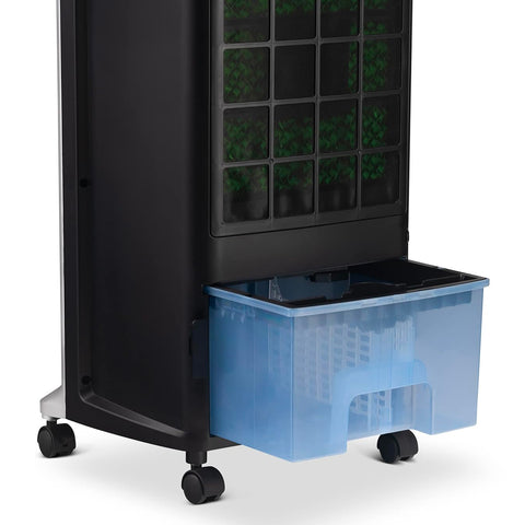 Raffrescatore Evaporativo ad Acqua 110W Portatile Silenzioso Serbatoio 5,5L Nero DCG Ean-8052780965347