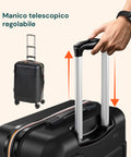 Set Valigie 3 Pezzi ABS – Trolley 55/66/76cm e Beauty Case