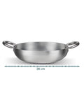Casseruola Svasata Alta Alluminio Satinato Riciclato – Ø 24/28/32 cm