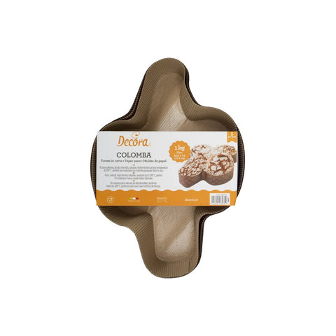 Σετ 5 χάρτινες φόρμες για Colomba 1000g