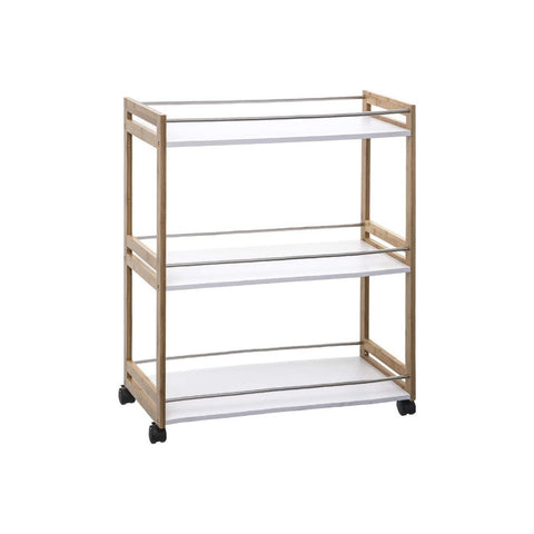 Καρότσι κουζίνας με 3 ράφια 80x76x30cm