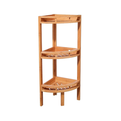 Γωνιακή ραφιέρα με 3 ράφια 29x29x85cm