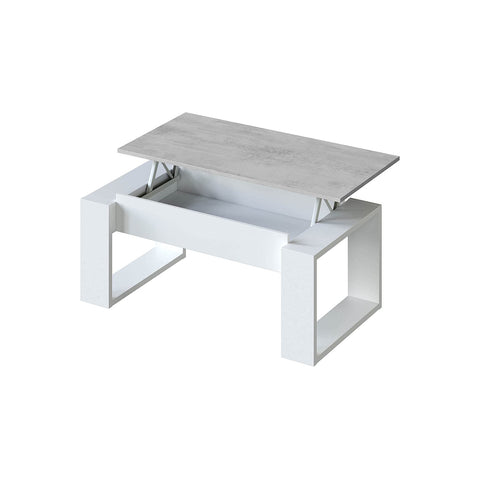 Τραπεζάκι με ανυψούμενη επιφάνεια 105x55x45cm
