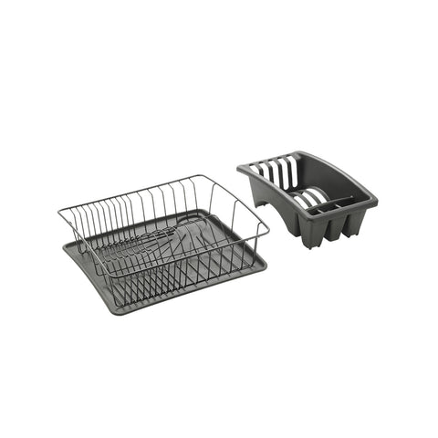 Στεγνωτήριο πιάτων με λεκάνη και δίσκο 35x30x12cm