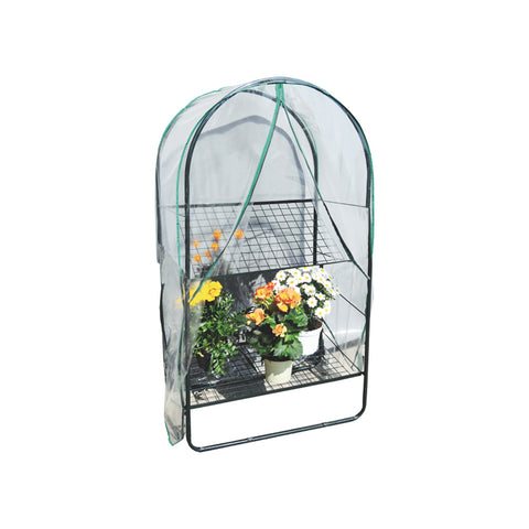 Μίνι θερμοκήπιο μπαλκονιού 2 ράφια Jolly 70x45x140cm