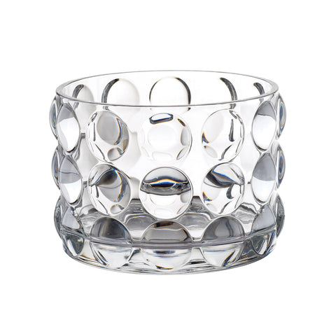 Γυάλινη φρουτιέρα με σχέδιο Bubble 22,5cm