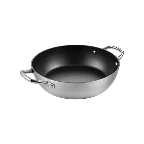 Τηγάνι με επίπεδο πάτο και 2 λαβές 28cm