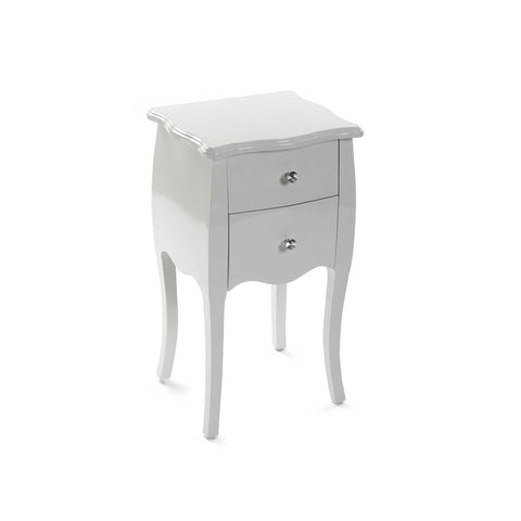 Ξύλινο κομοδίνο με 2 συρτάρια 71x35x40cm